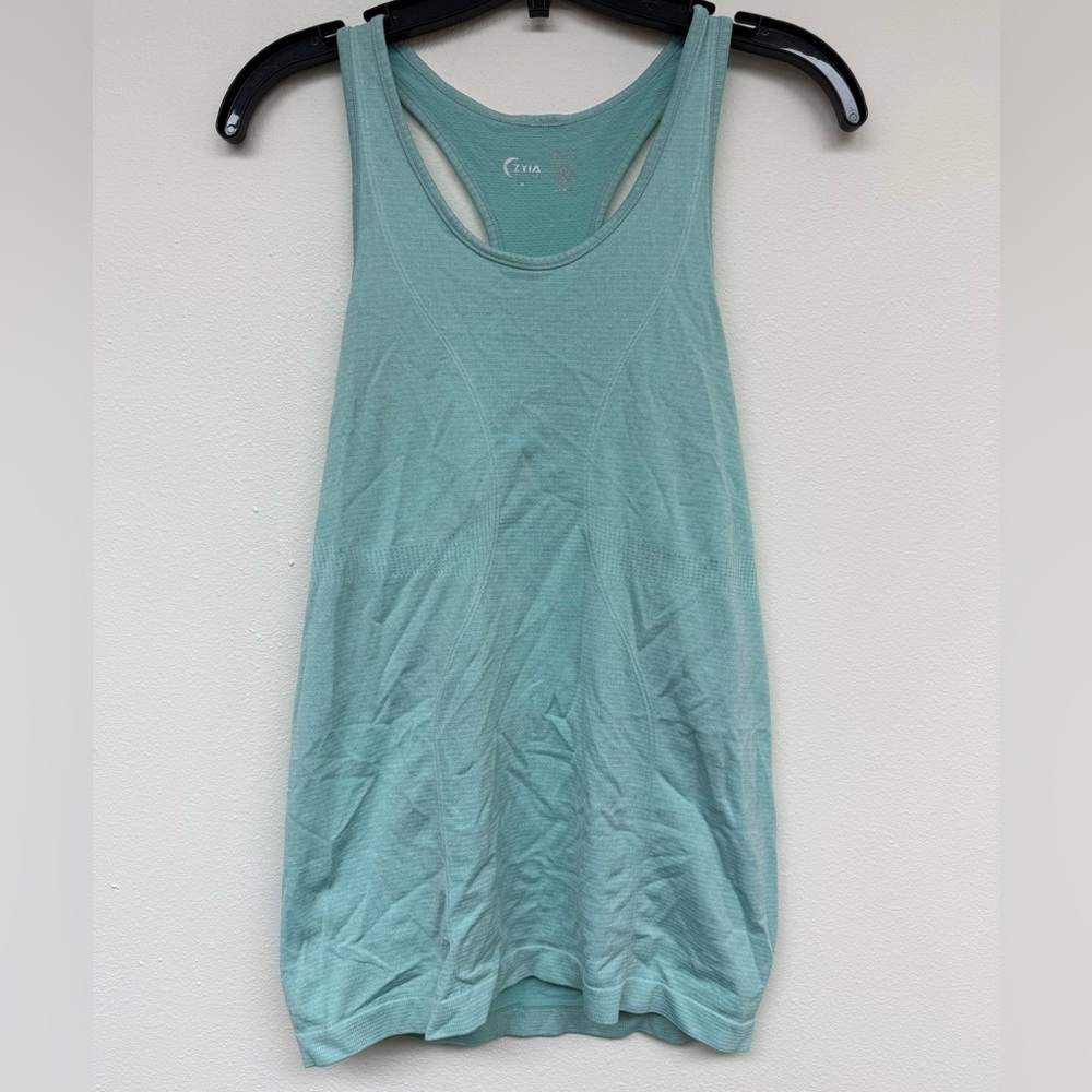 ZYIA Seafoam Racerback Tank Top